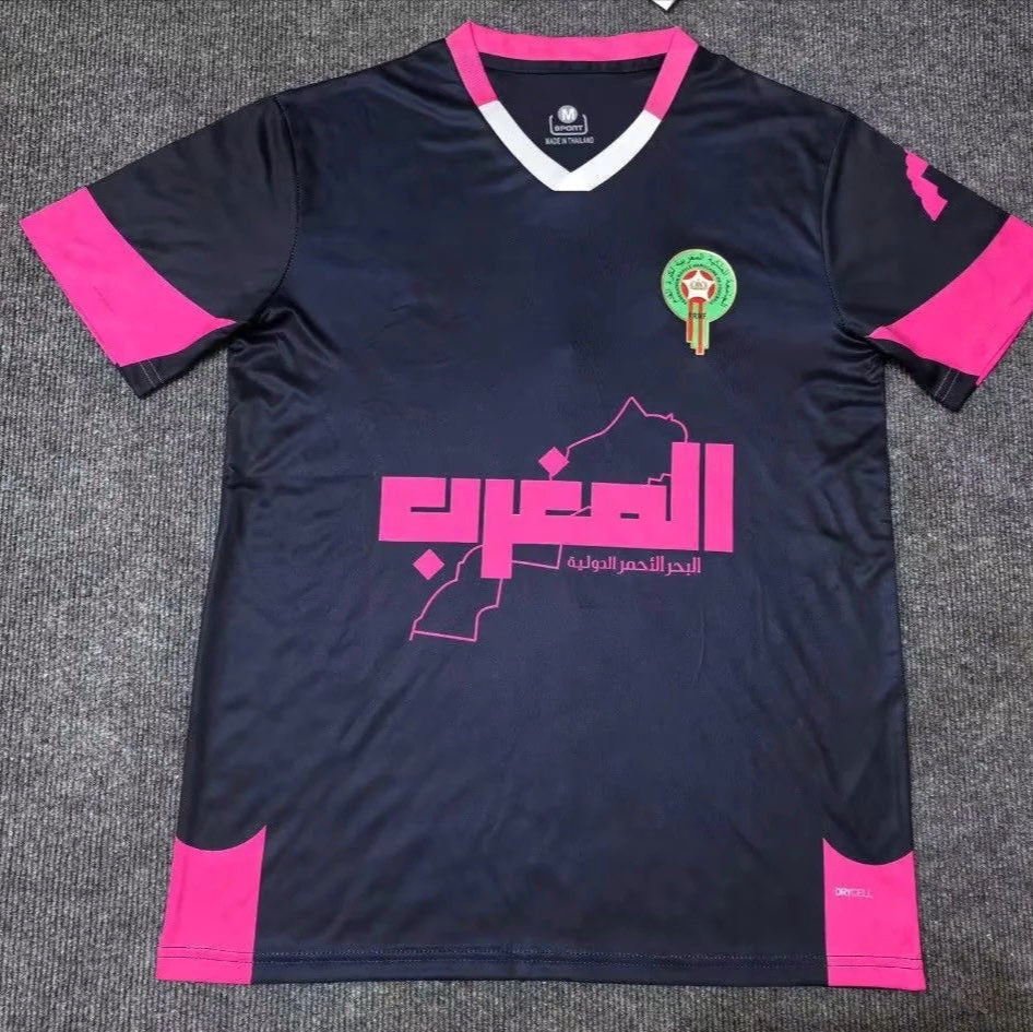 Maillot Maroc Concept Noir 2025