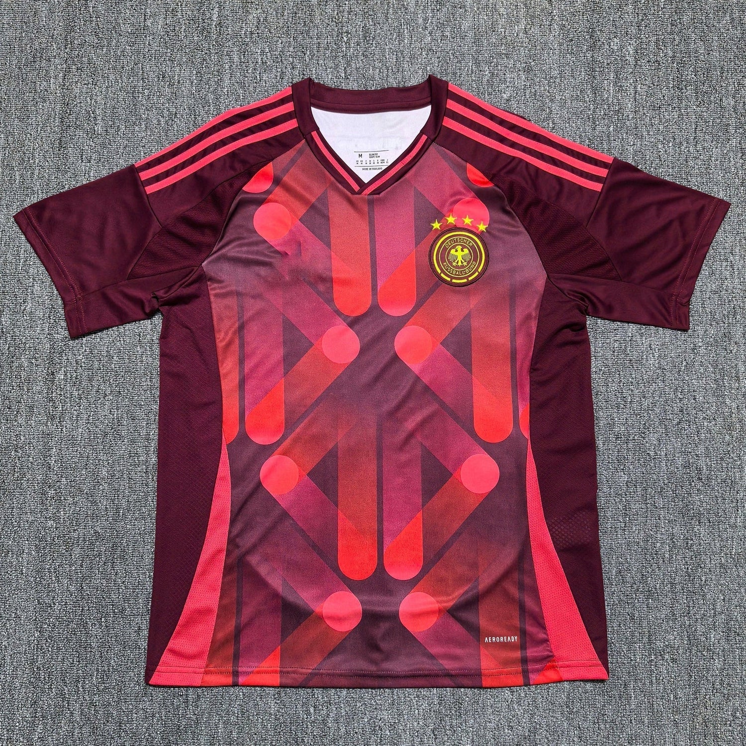 Maillot Allemagne Rouge Foncé 25/26