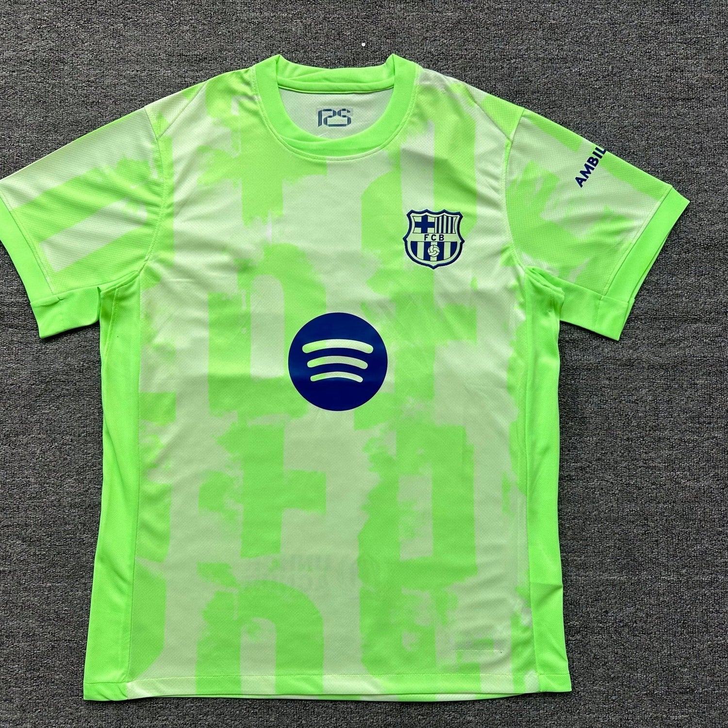 Maillot Barcelone Third Vert et Bleu 24/25