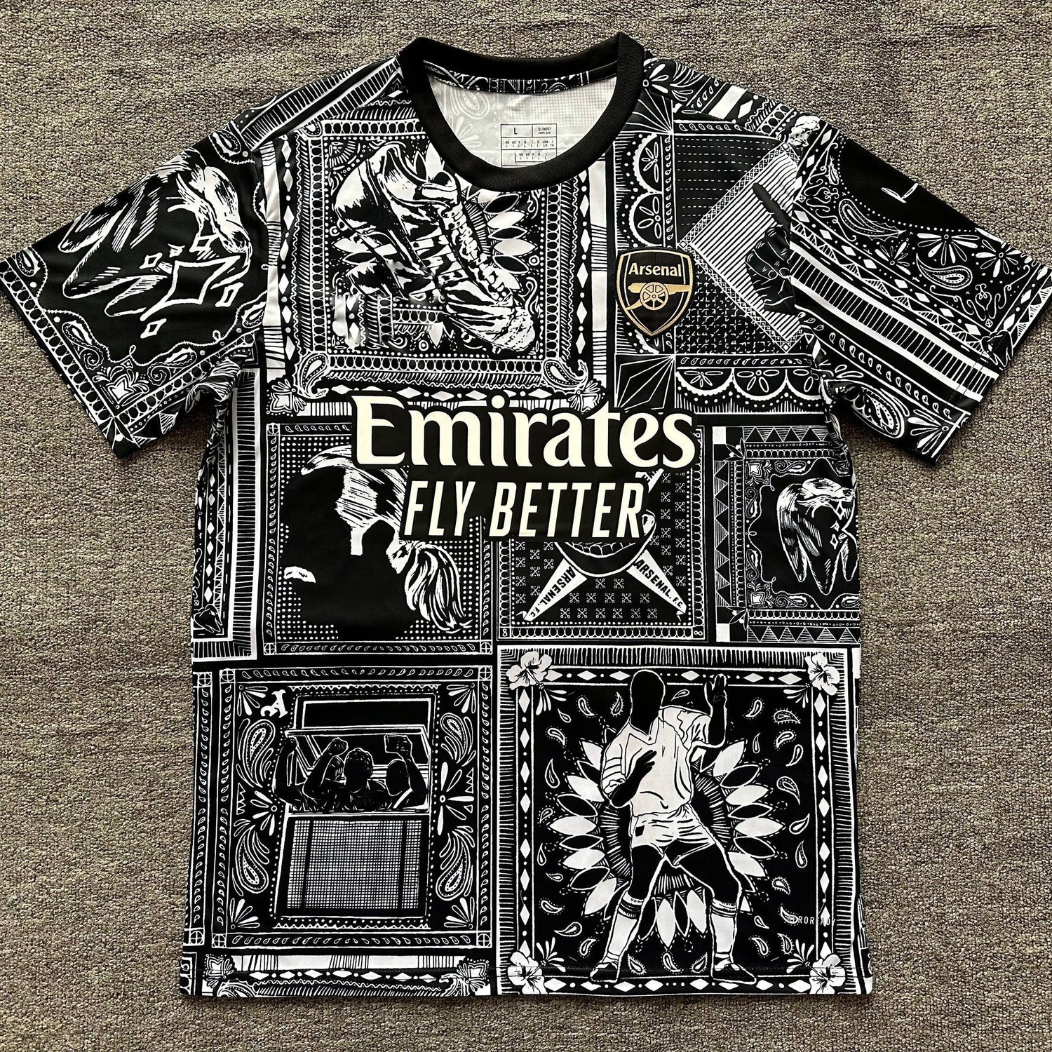 Maillot Arsenal édition special Noir 23/24