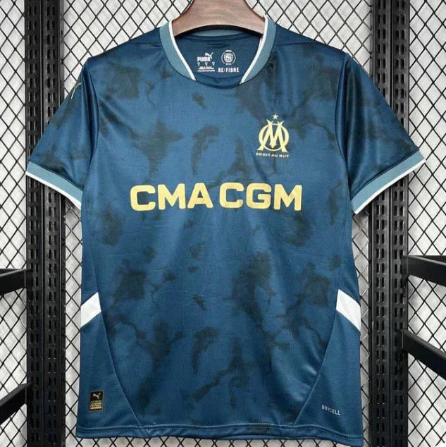 Maillot Olympique de Marseille Version Normale Bleu 24/25