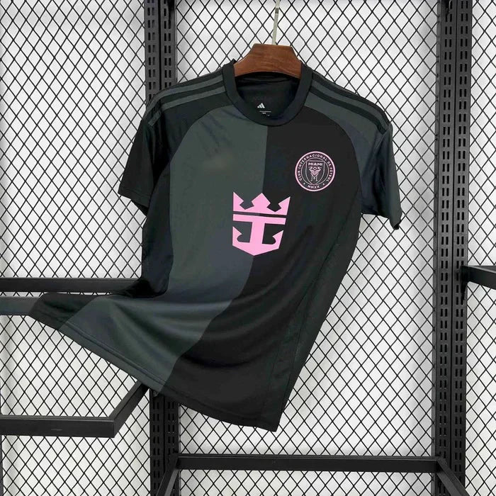 Maillot Inter Miami foot Noir et Gris 25/26