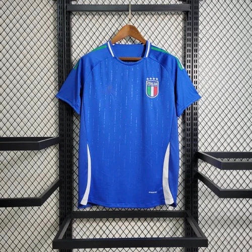 Maillot Italie Domicile Bleu et Blanc 24/25